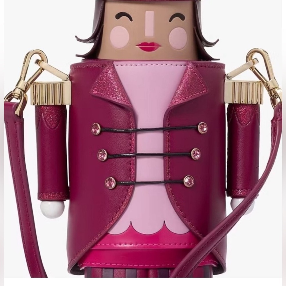 Kate Spade NWT oh what fun 3-D Nutcracker novelty Crossbody bag - Picture 5 of 11